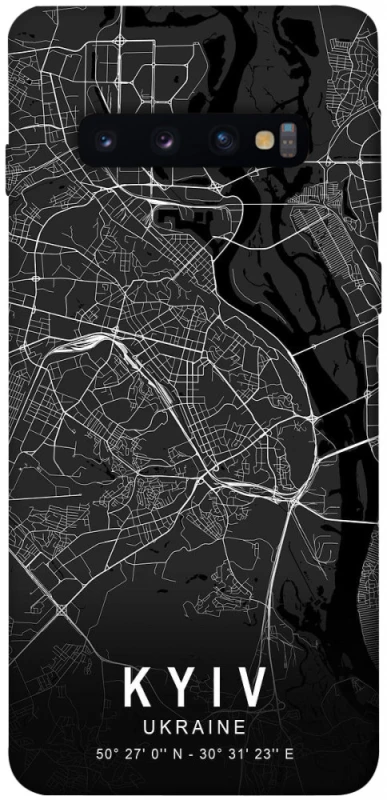 Чехол на Samsung Galaxy S10 Kyiv map фото 1 из 1