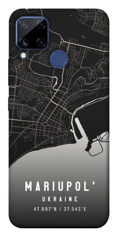 Чехол на Realme C15 Mariupol map фото 1 из 1