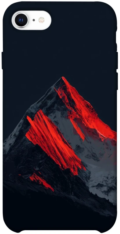 Чехол на Apple iPhone SE (2020) Red mountain фото 1 из 1