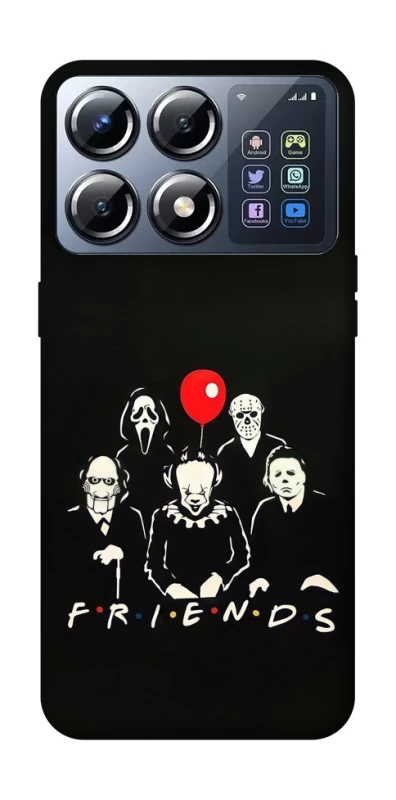 Чохол на Xiaomi POCO X8 Pro Horror Friends фото 1 з 1