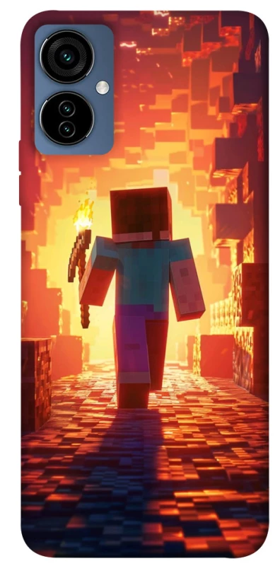 Чохол на TECNO Camon 19 Neo Minecraft adventure фото 1 з 1