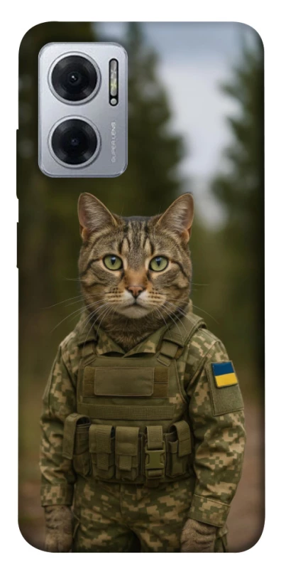 Чохол на Xiaomi Redmi Note 11E Кіт захисник фото 1 з 1