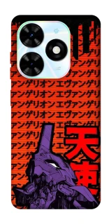 Чехол на TECNO Spark Go 2024 Евангелион фото 1 из 1