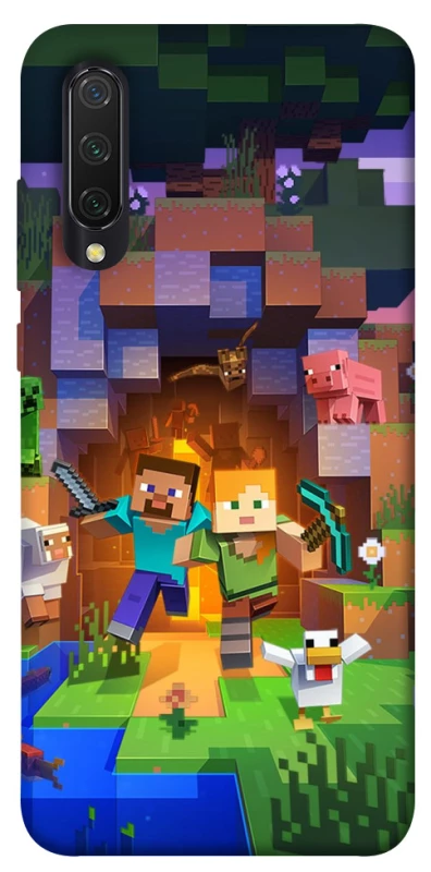 Чехол на Xiaomi Mi CC9 / Mi 9 Lite Minecraft game фото 1 из 1
