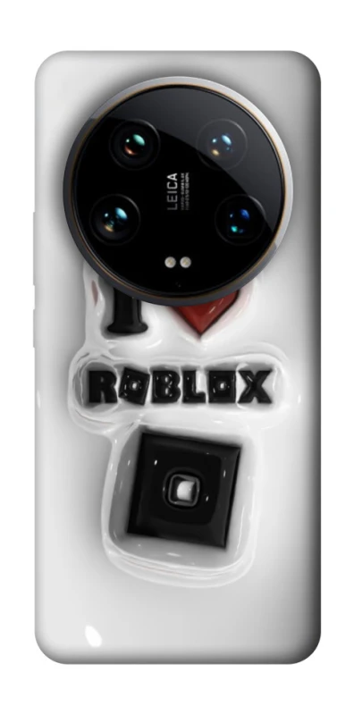 Чохол на Xiaomi 14 Ultra I love Roblox фото 1 з 1