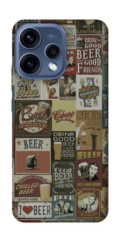 Чехол на Oppo Reno 15 Retro collage ver.1 фото 1 из 2