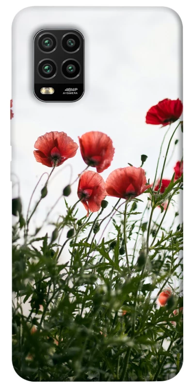 Чехол на Xiaomi Mi 10 Lite Поле маков фото 1 из 1