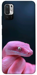Чохол на Xiaomi Redmi Note 10 5G Рожева змія фото 1 з 1