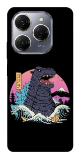 Чехол на TECNO Spark 20 Pro Годзила фото 1 из 1