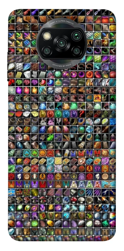 Чохол на Xiaomi Poco X3 NFC / Poco X3 Pro Inventory menu ver.1 фото 1 з 1