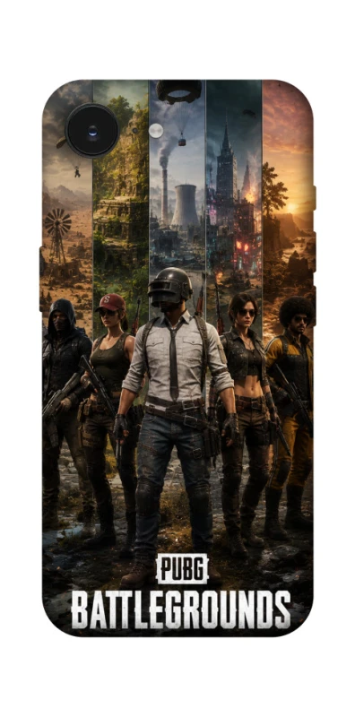 Чехол на Apple iPhone 16e (6.1") PUBG фото 1 из 1