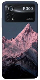 Чехол на Xiaomi Poco X4 Pro 5G Pink mountain фото 1 из 1