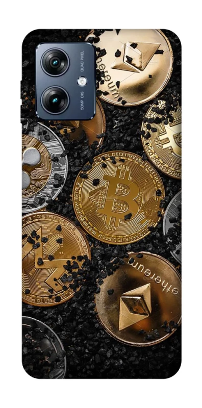 Чехол на Motorola Moto G54 Power Many coins v2 фото 1 из 1