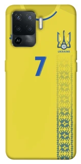 Чохол на Oppo Reno 5 Lite UA-Football ver.3 фото 1 з 1
