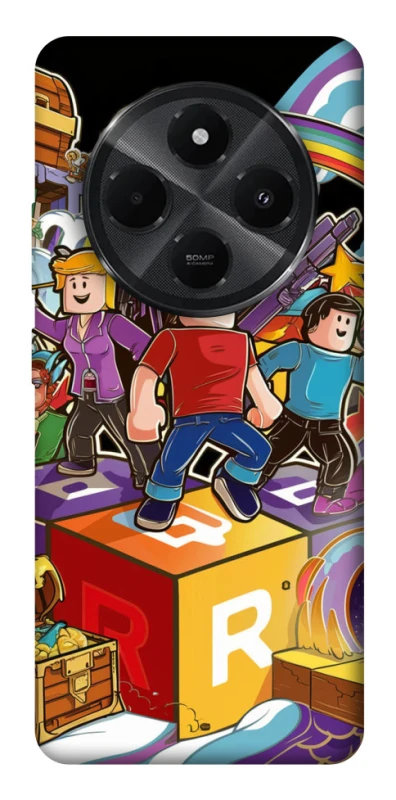 Чохол на Xiaomi Poco M7 Roblox family фото 1 з 1