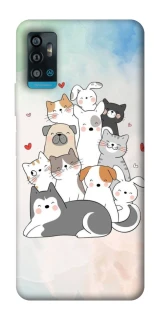 Чохол на ZTE Blade A71 Funny Pets ver.2 фото 1 з 1