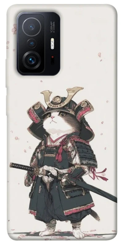 Чохол на Xiaomi 11T / 11T Pro Samurai Cat Warrior фото 1 з 1