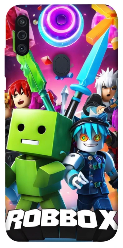 Чохол на Samsung Galaxy M11 Roblox gaming heroes фото 1 з 1