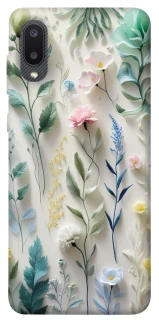 Чехол на Samsung Galaxy A02 Floral design ver.3 фото 1 из 1