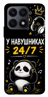 Чехол на Huawei Honor X8a У навушниках 24/7 фото 1 из 1