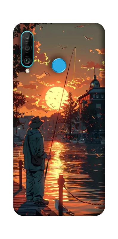 Чохол на Huawei P30 lite Fishing фото 1 з 1