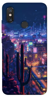 Чохол на Xiaomi Mi 8 Night city фото 1 з 1