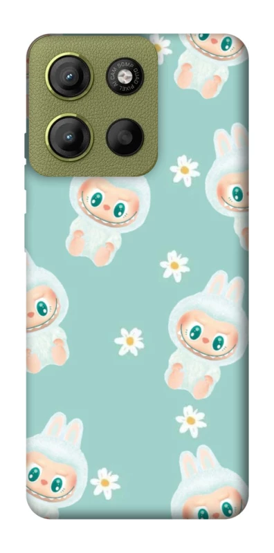 Чохол на Motorola Moto G15 4G Labubu Green фото 1 з 1