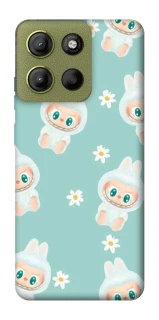 Чохол на Motorola Moto G15 4G Labubu Green фото 1 з 1