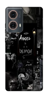 Чохол на Motorola Moto G85 Angel & Demon фото 1 з 1