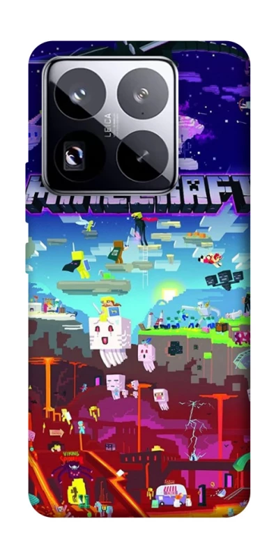 Чехол на Xiaomi 15 Pro Minecraft world фото 1 из 1