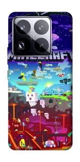 Чехол на Xiaomi 15 Pro Minecraft world фото 1 из 1