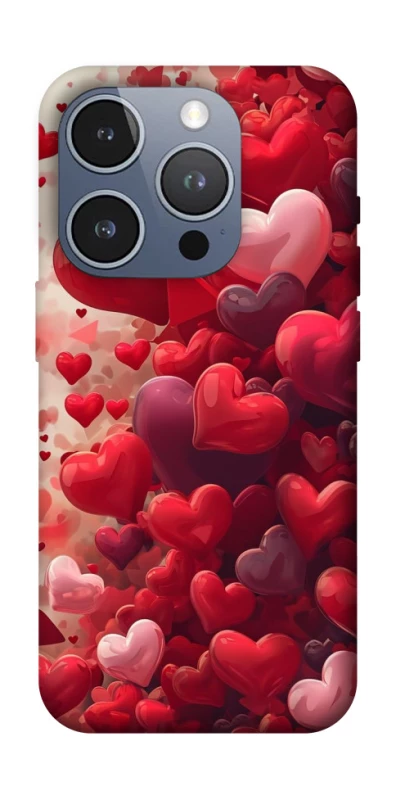 Чехол на Apple iPhone 16 Pro Many hearts фото 1 из 1