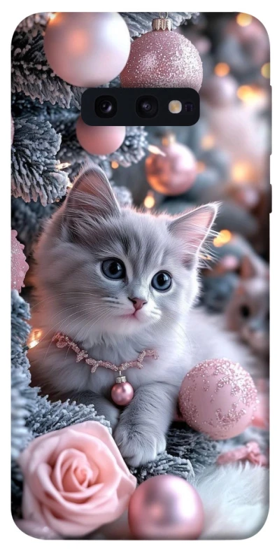 Чохол на Samsung Galaxy S10e Christmas Kitty фото 1 з 1