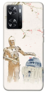 Чехол на Oppo A57s Star Wars robots фото 1 из 1