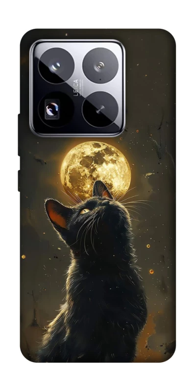 Чохол на Xiaomi 15 Pro Кіт під місяцем v2 фото 1 з 1
