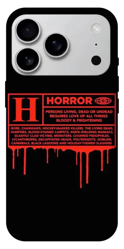 Чехол на Apple iPhone 18 Pro Max Horror Halloween фото 1 из 1