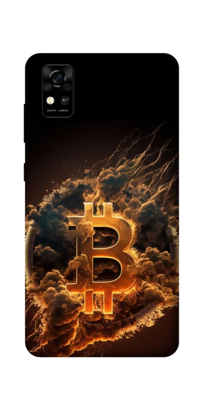 Чехол на ZTE Blade A31 Smoky Bitcoin фото 1 из 1