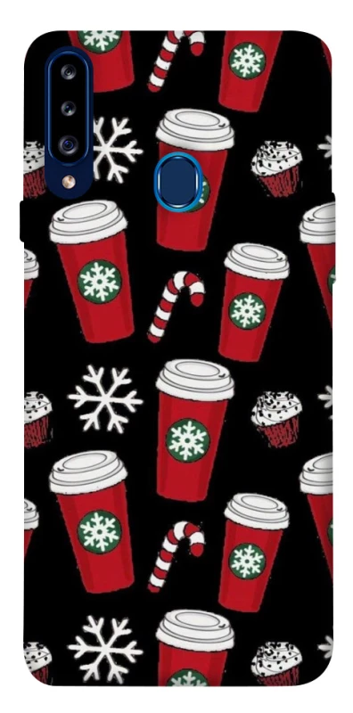 Чохол на Samsung Galaxy A20s Новорічний v40 фото 1 з 1