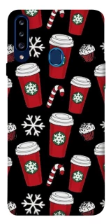 Чехол на Samsung Galaxy A20s Новогодний v40 фото 1 из 1