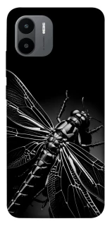 Чехол на Xiaomi Redmi A1+ / Poco C50 / A2+ Black dragonfly фото 1 из 1