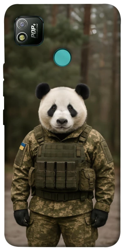 Чохол на TECNO POP 4 Панда захисник фото 1 з 1