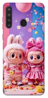 Чехол на Samsung Galaxy A21 Labubu twins ver.2 фото 1 из 1