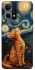 Чехол на Oppo Reno 7 4G van gogh cat фото 1 из 1