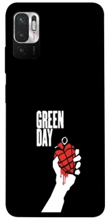 Чехол на Xiaomi Poco M3 Pro 4G / 5G Green Day logo фото 1 Чехол на Xiaomi Poco M3 Pro 4G / 5G Green Day logo фото 1 из 1