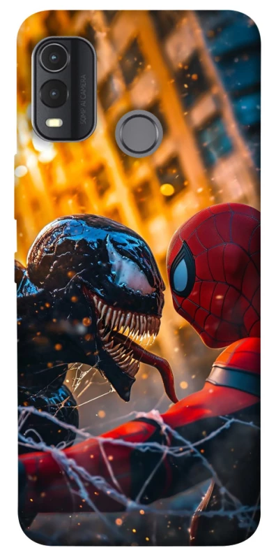 Чохол на Nokia G11 Plus Venom vs Spiderman фото 1 з 1