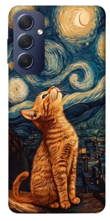 Чохол на Samsung Galaxy M54 5G van gogh cat фото 1 з 1