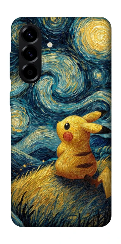 Чохол на Samsung Galaxy A56 5G Pikachu and Van Gogh фото 1 з 1