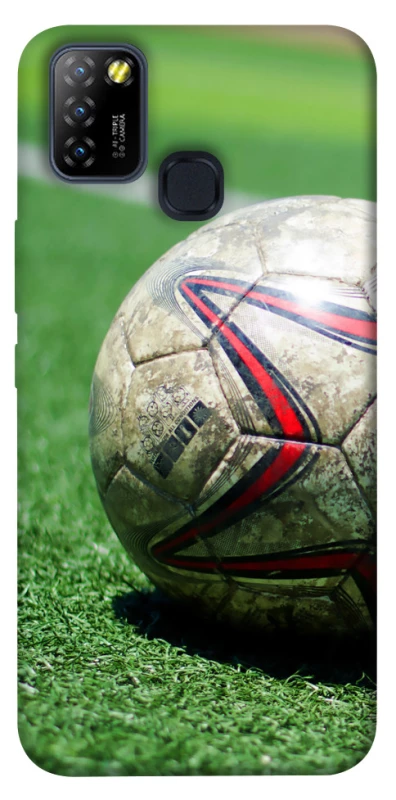 Чохол на Infinix Hot 10 Lite М'яч на газоні фото 1 з 1
