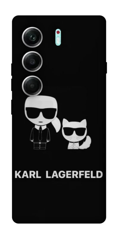 Чохол на Tecno Camon 40 Pro Karl Lagerfeld фото 1 з 1