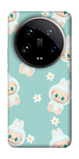 Чохол на Xiaomi 14 Ultra Labubu Green фото 1 з 1